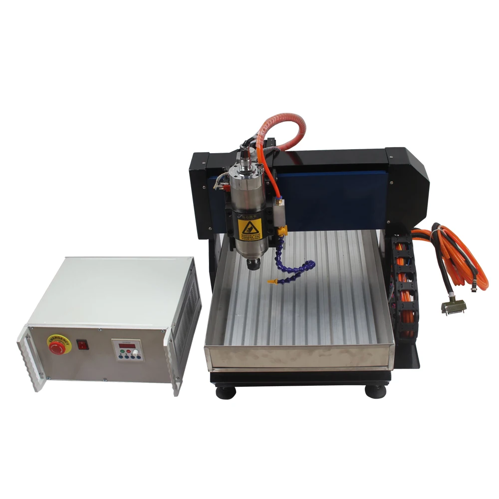 Hobby CNC 3040 6040 6090 2200W Mini Milling Machine For Steel With Steel Structure Frame