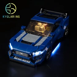 Kyglaring Led Lighting Set DIY Toys for 76920 Ford Mustang Dark Horse Sports Car Blocks Building(NO Model)
