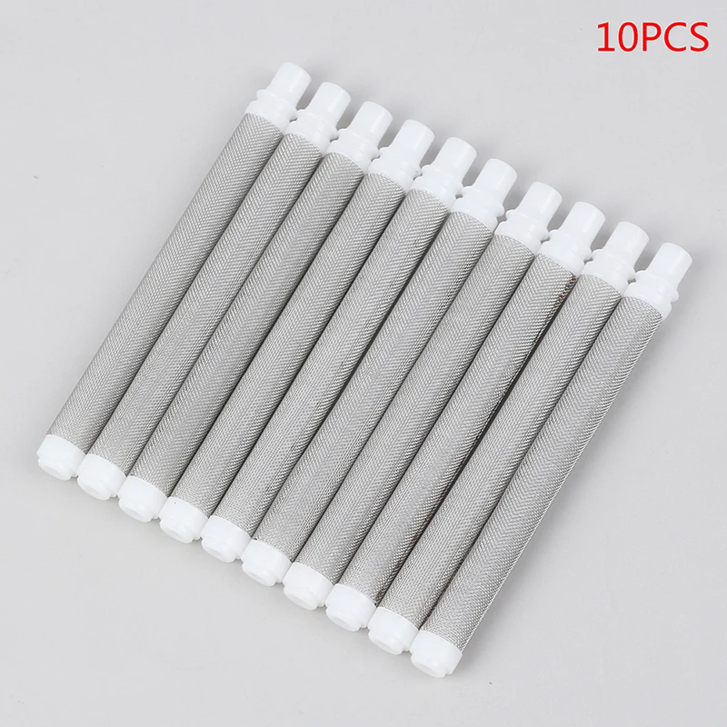 10pcs Airless Spray Filter Stainless Steel Paint Spraygun Filter Spraying Machine Accessories Airless Paint Parts hand tool