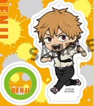 Anime Kobeni Denji Makima Power Pochita Hayakawa Aki Acrylic Stand Doll Game Mini Figure Model Plate Cosplay Toy for Gift