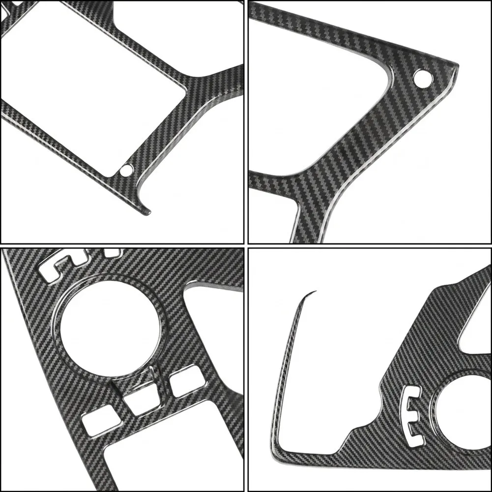 for durable Practical High Quality Gear Panel Sticker For Kia EV6 2021 Gear Panel Patch 1PC ABS Car Trim Parts