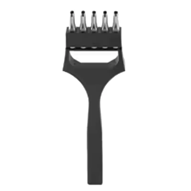 EYFL-Leather Punch Tool Craft Strap Oval Hole Punch Stitching Eyelet Removable Chisel