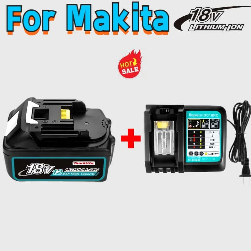 NEW 18v battery for Makita DDF487 DTD173 DTW700 DGA404 BL1850B BL1850 BL1840 BL1860 BL1815 power tools pilas recargables