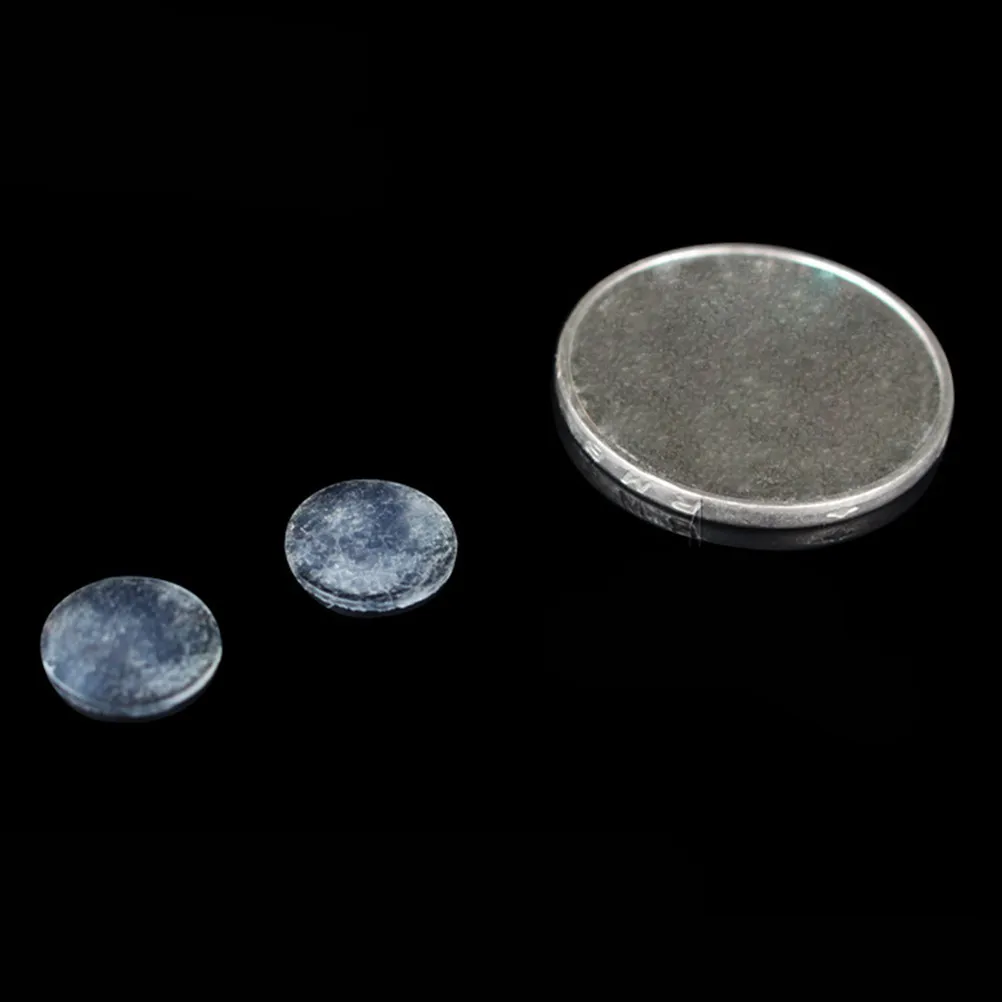 100Pcs Bumpers Clear Self Adhesive Cabinet Door Buffer Pads Silicone Semicircle Feet Cushioned Dampening Pads for Furniture