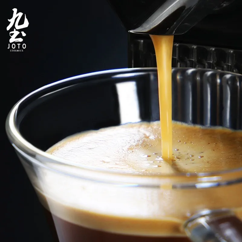 

JOTO Hand Blown Espresso Mug with Handle CFR0133
