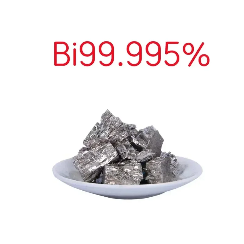 High purity metal bismuth block Bi99.995% bismuth granule diy production Experimental research