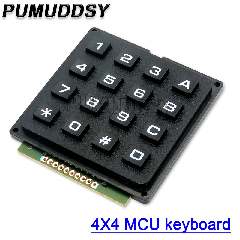 4X4 MCU Keyboard Matrix Array 16 Keys 4*4 Switch Keypad Keyboard Module For Arduino