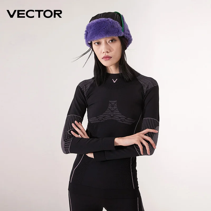 VECTOR Women’s Ski Thermal Tracksuit Set – Quick-Dry Performance Base Layer for Winter Sports