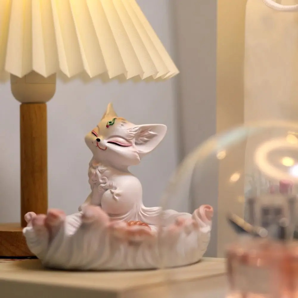 

Desktop Ornament Resin Desktop Storage Ornament Modern Decorative Key Tray Cute Jewelry Key Storage Rack Bedroom