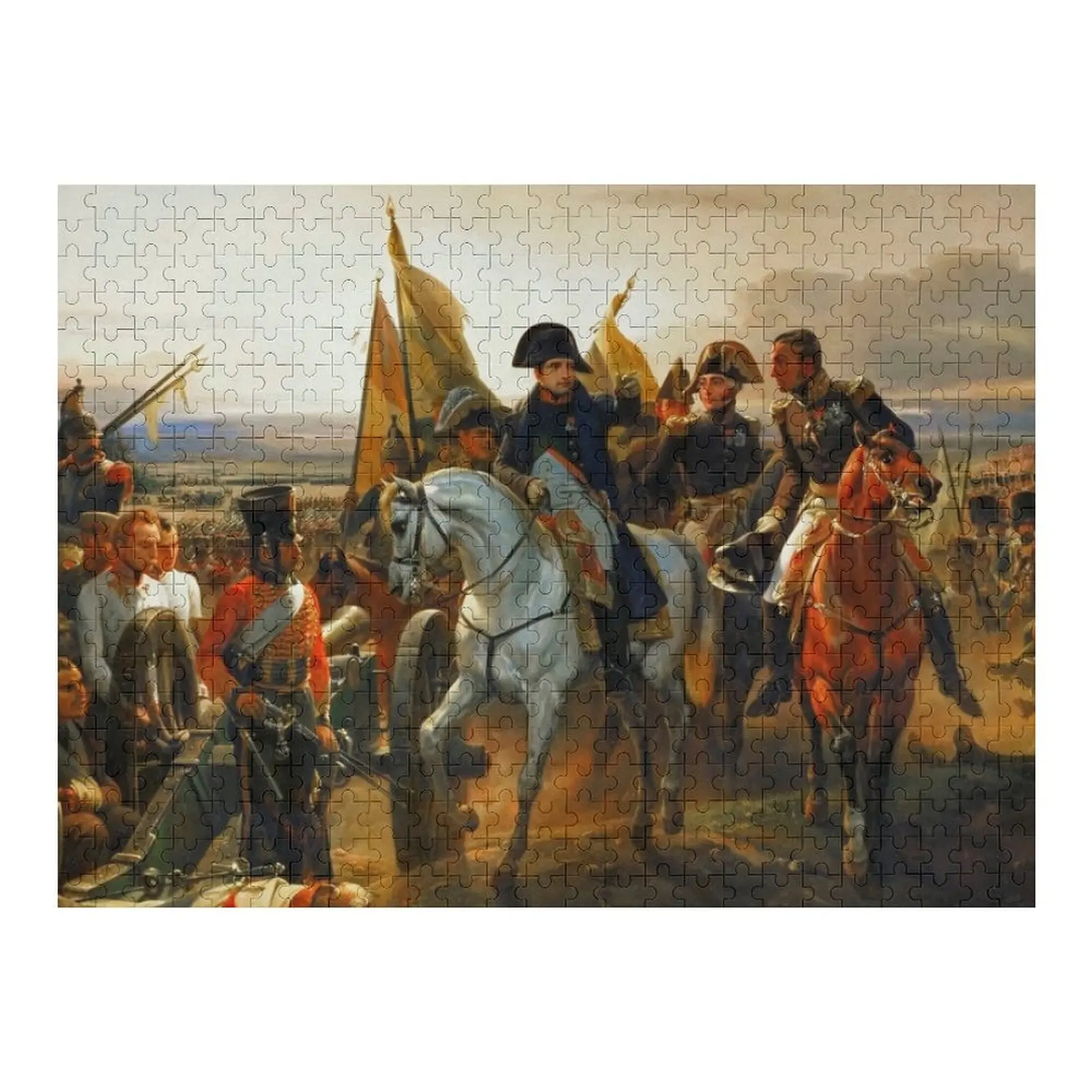 Napoleone nella battaglia della terra fritta Puzzle Regali di Natale Puzzle di giocattoli di Natale