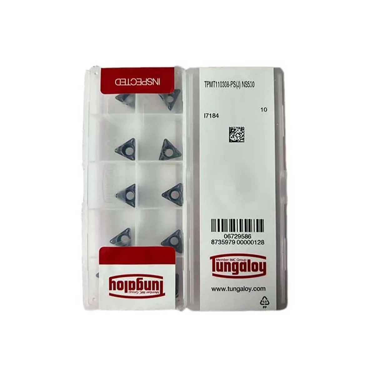 Tungaloy 100% оригинальные TPMT TPMT110308 TPMT110304 TPMT110204 TPMT090204 PS NS9530 карбидные режущие пластины для поворота средней шероховатости
