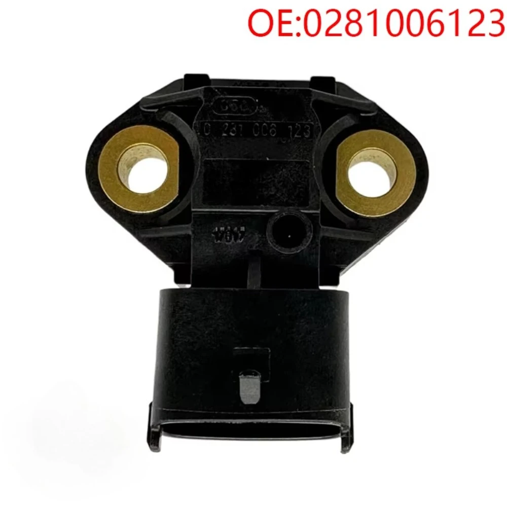 

For 2Pcs 0281006123 Fuel Temperature High Pressure Map Sensor for Iv1Ec1O1- S1Tral1Is E1Uroca1Rgo Trakker Tector D1A1F