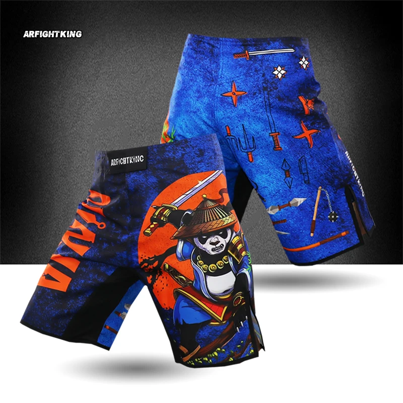 mma Combat sport Ninja Panda Fietsen Vissen Shorts Jujitsu Training Gemengde vechtsporten Fitness Thai Boksen Sanda Taekwondo