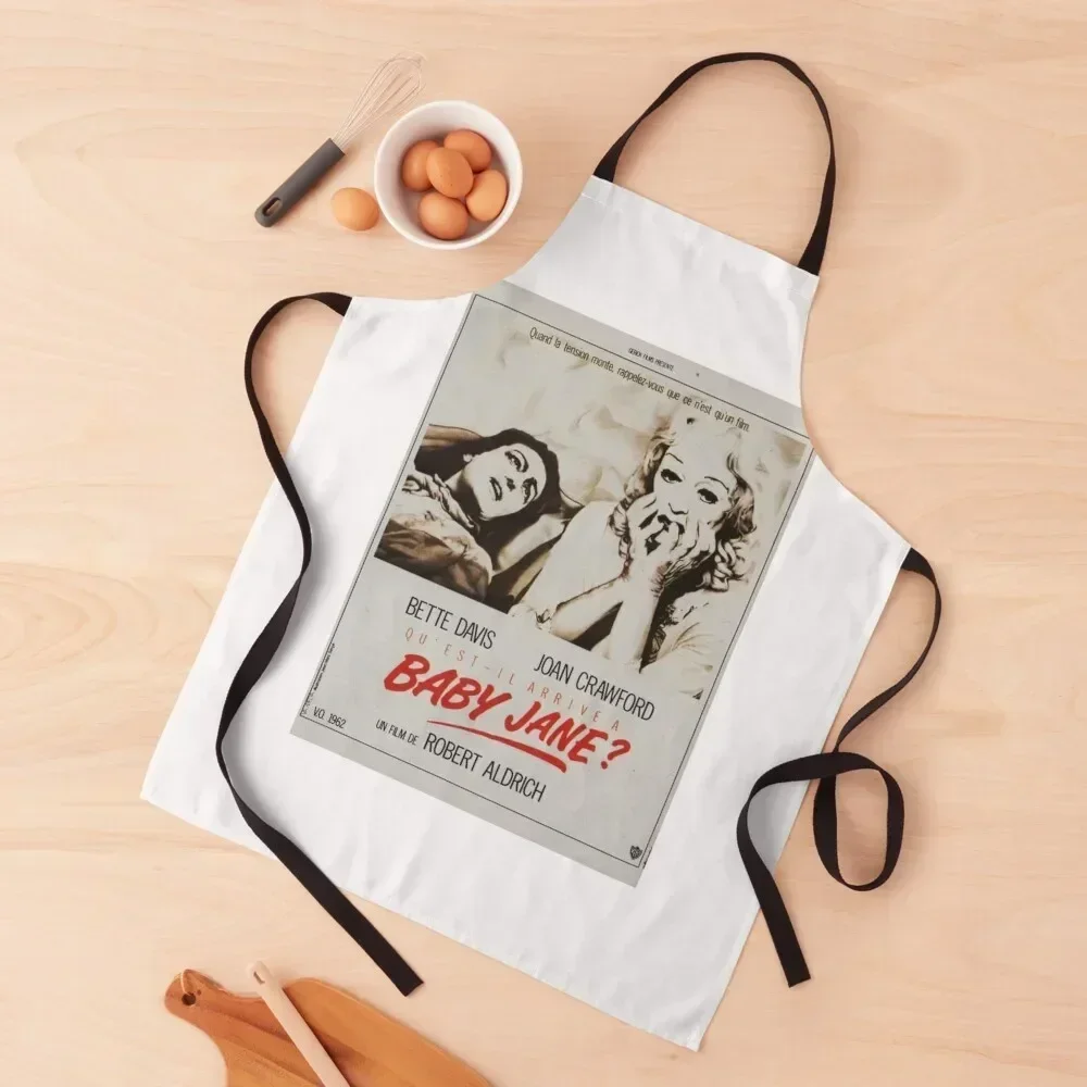 What Ever Happened to Baby Jane vintage Apron Art Cute Kitchen Salon Apron