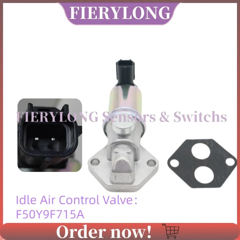 Vanne de régulation d'air au ralenti F50Y9F715A AC117 IAC pour Ford Explorer Mystique Ranger Mustang Lincoln Mazda B2300 B4000 B2500