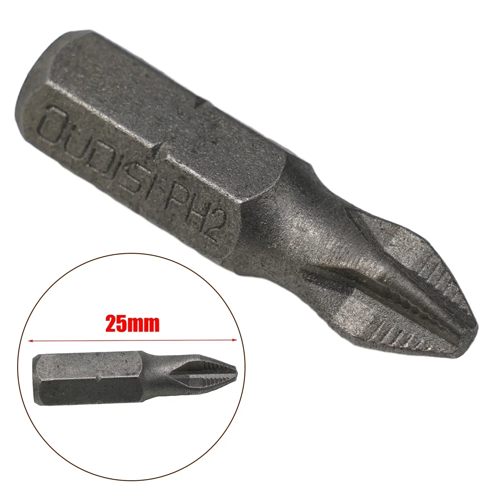 Non Slip PH2 Cross Screwdriver Bits  Hex Shank  Magnetic  90mm Length Easy to Use for Telecommunications & Car Maintenance