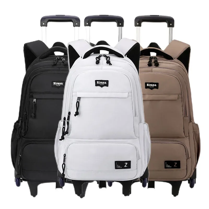 

New Mochilas Escolares Infantil Rolling School Bags for Boys Mochilas De Hombre Rolling Mochila Infantil Masculino Backpack Man