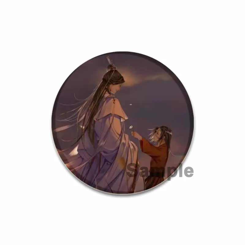 أنيمي السماء الرسمية نعمة دبابيس الكرتون شارة معدنية لحقيبة الظهر الملابس مجوهرات اكسسوارات هوا تشنغ/شي ليان دبابيس #6