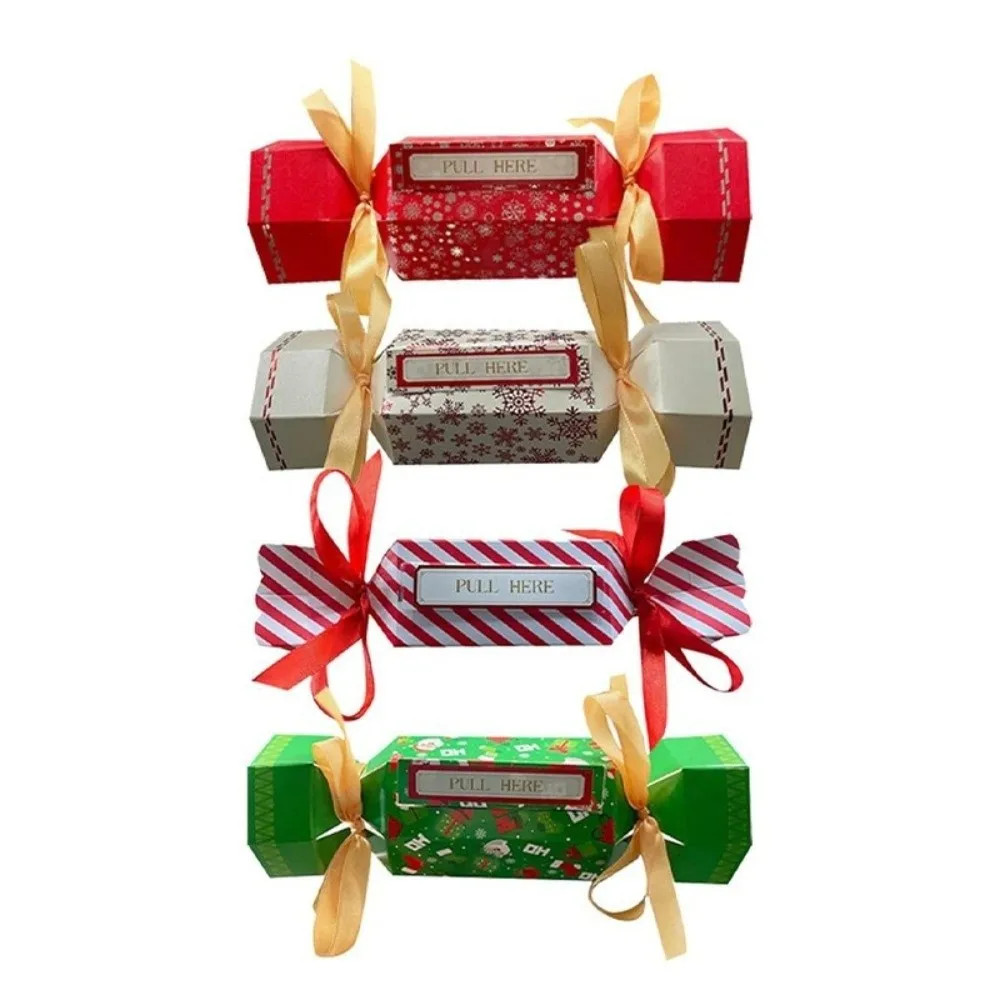 Creative Funny Christmas Money Box Transparent Envelops Paper Christmas Money Holders Cash Gift Pull Party Supplies