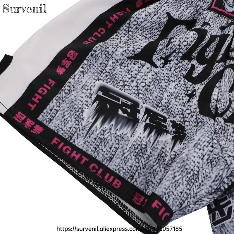 بدلة الملاكمة الرجال النساء الملاكمة التايلاندية كيك بوكسينغ القتال السراويل Rashguard مجموعة الرياضة اللياقة البدنية الصالة الرياضية فنون الدفاع عن النفس جيوجيتسو التدريب الملابس #6