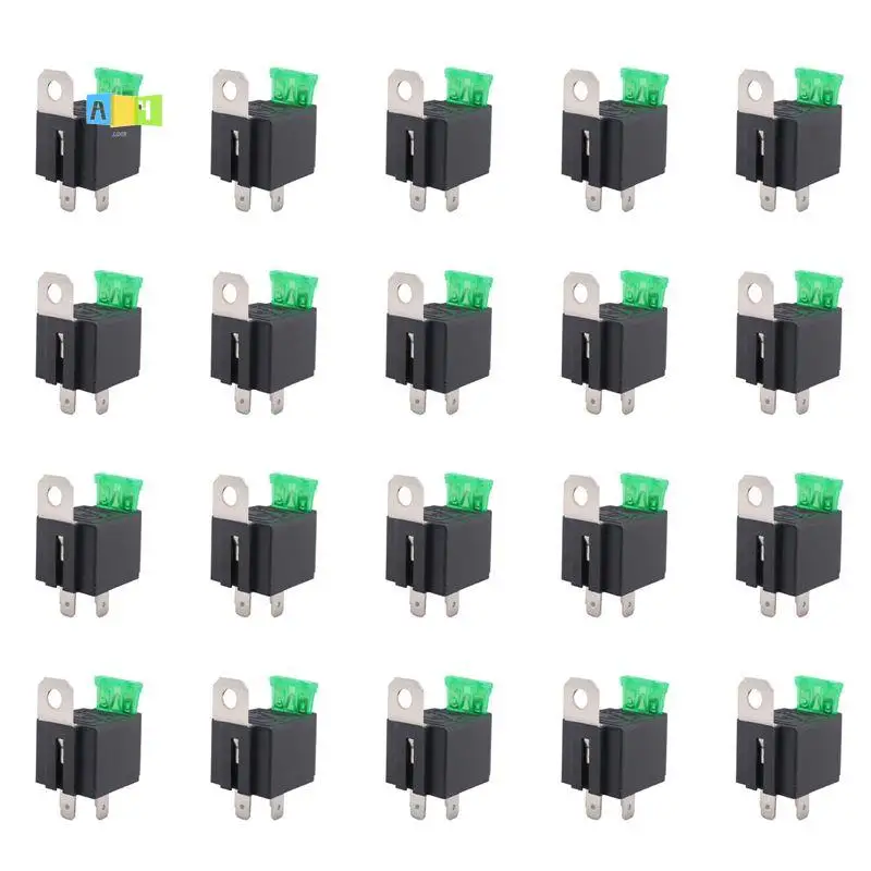A04E-20X 12V 30A 4 Pin SPST Auto Vehicle Relay Normally Opener Switch