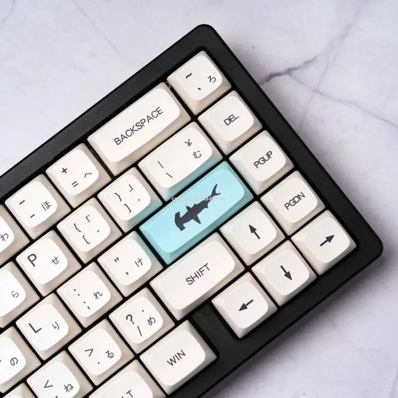 

135 клавиш XDA Keycap PBT Сублимационная краска для GK61 SK61 TKL87 108