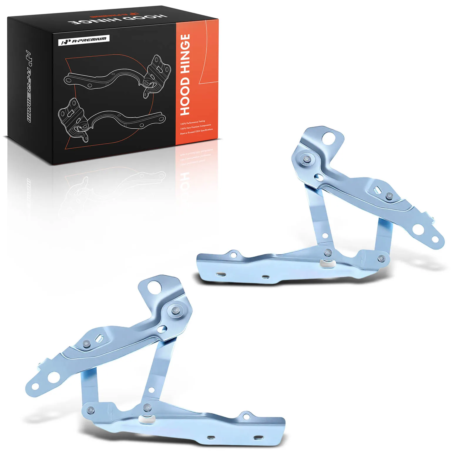 A-Premium Pair Front Driver & Passenger Side Hood Hinge for Jeep Compass 2011-2017