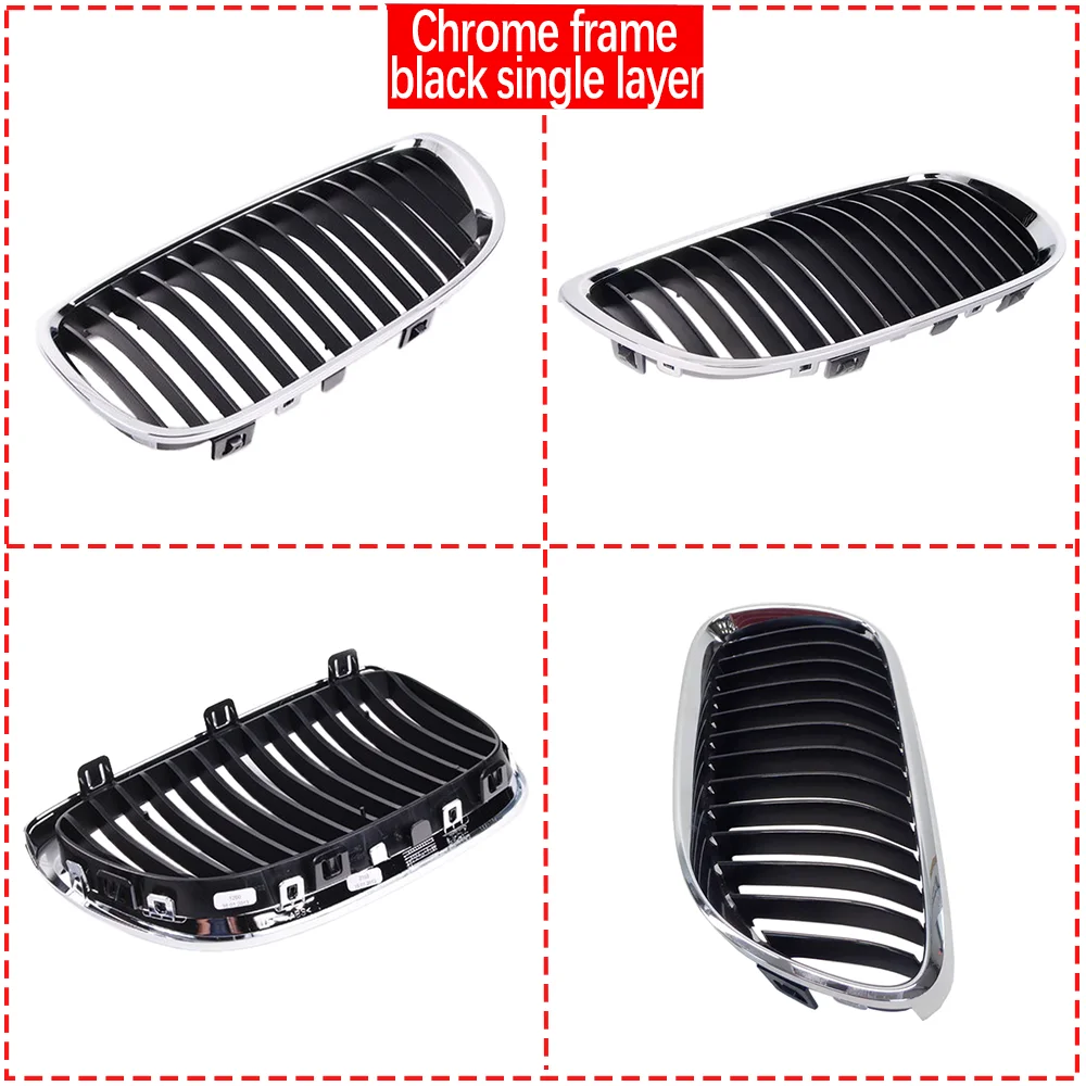 Für BMW 3er E92 E93 E92LCI E93LCI 2005–2013 330d 320i 323d 325i 335i Original-Auto vorne Doppel-Nierengrills Racing-Gitter