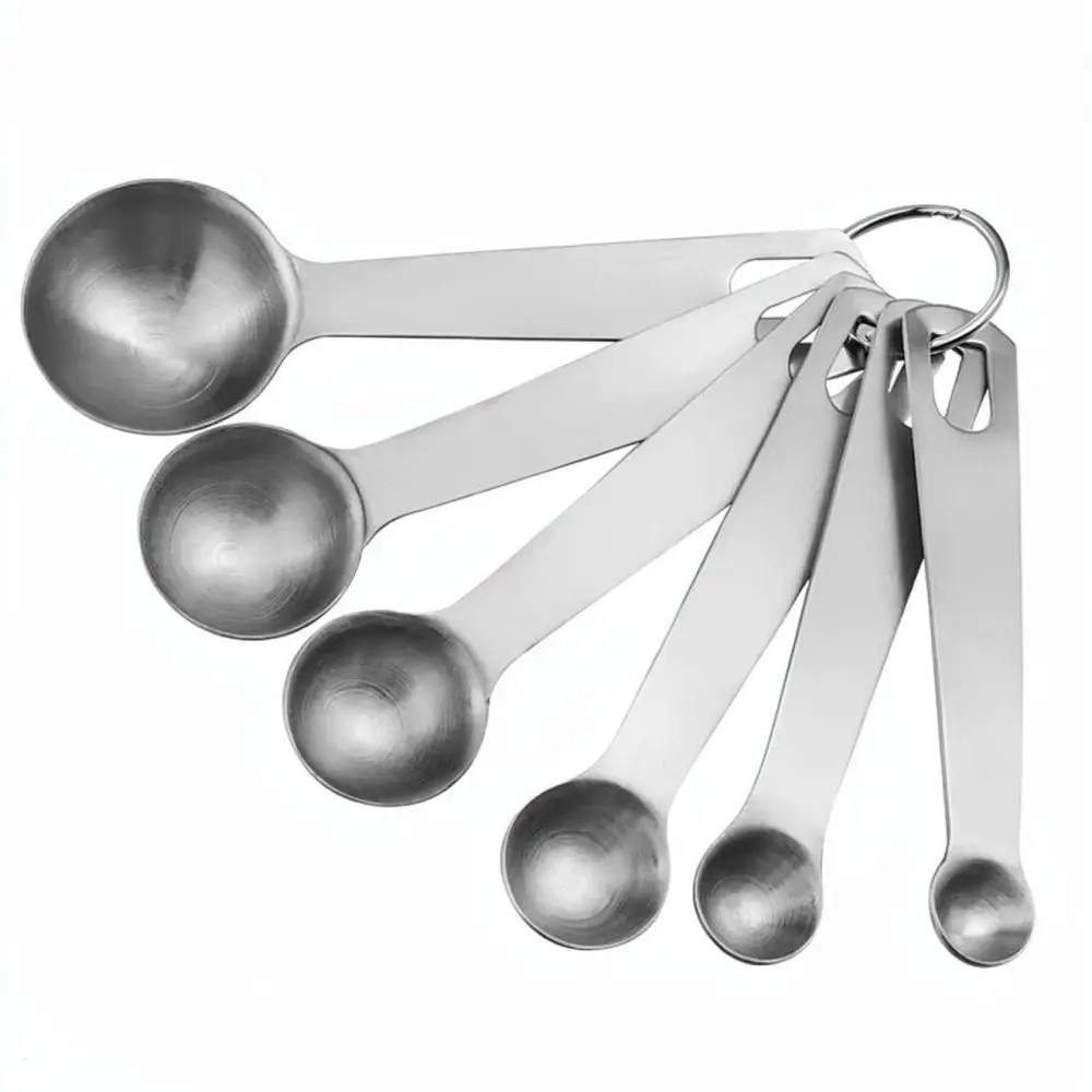 Professional Baking Measuring Spoons Stainless Steel Set Kitchen Gadgets For Accurate Coffee Sugar Cooking Seasoning Tools
