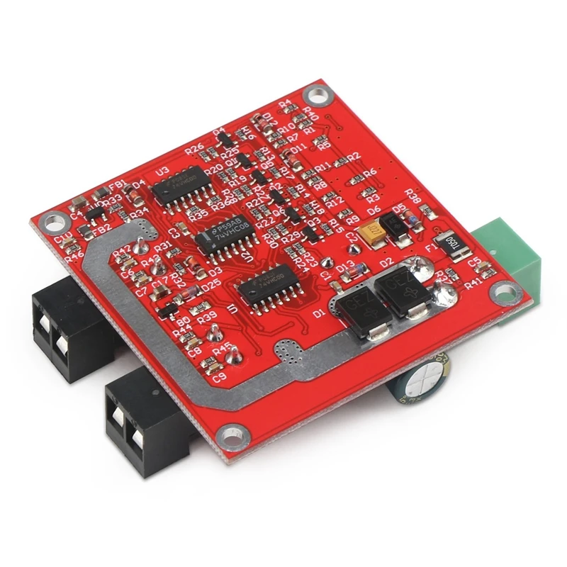 1 Pc Red 7A 160W 12V 24V Dual Channel DC Motor Driver Module H Bridge L298 Logic PWM Drive Control Optocoupler