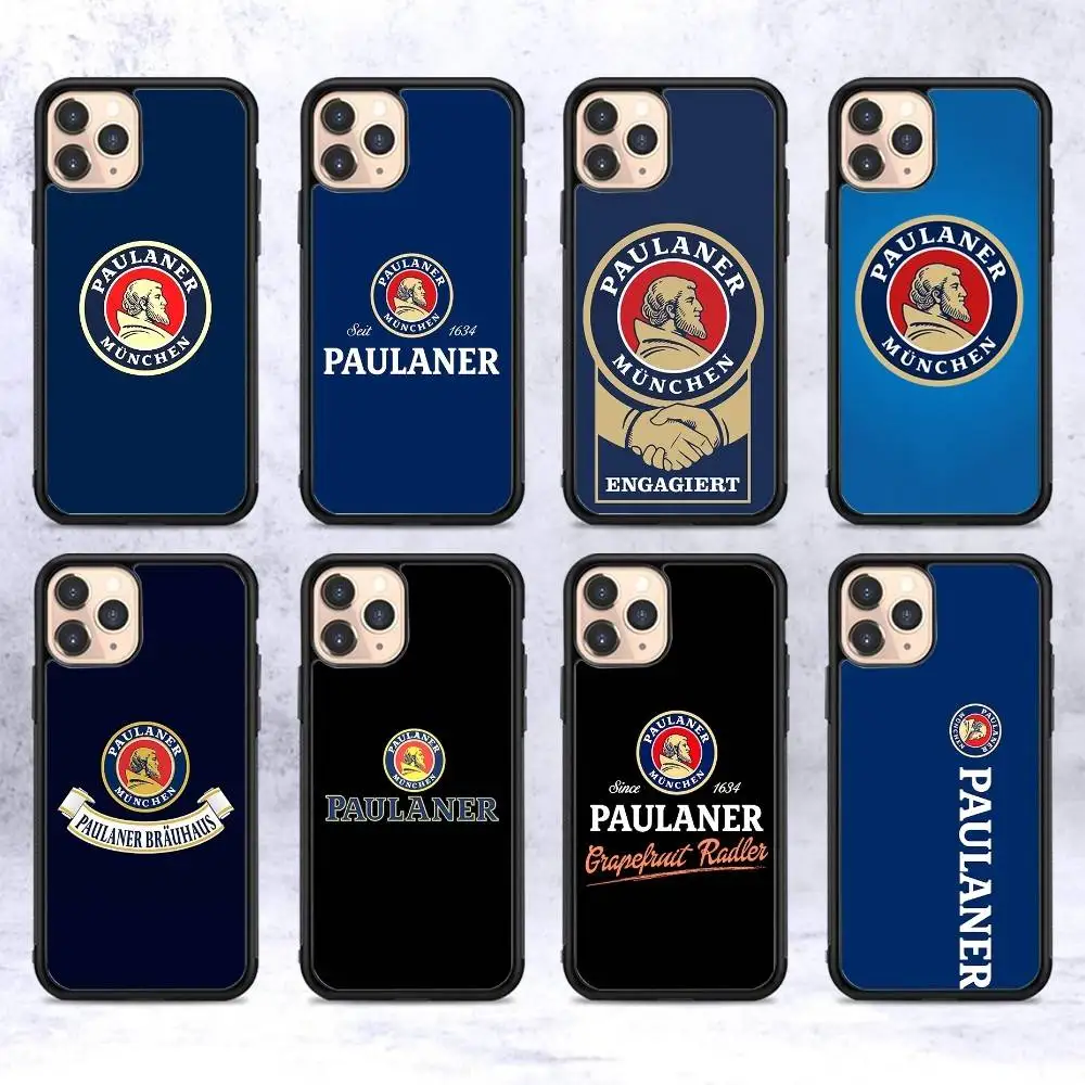 

German Beer P-Paulaners PC+TPU Shockproof Protective Phone Case For IPhone17 14 15 16 Pro Max 13 12 11 17 Air