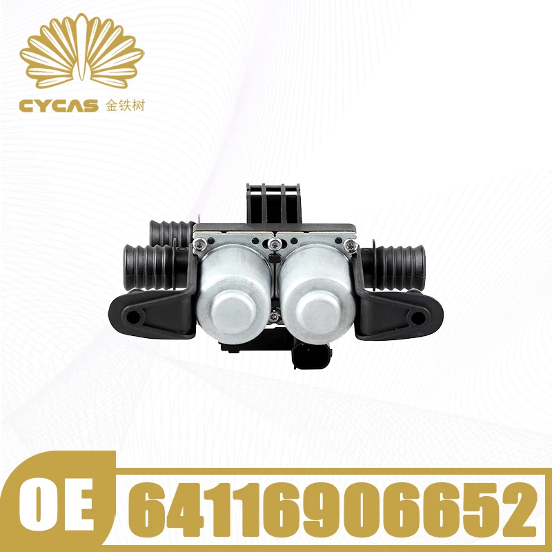 

CYCAS Cooling Water Control Valve #64116906652 For BMW 5 6 7 Series E60 E66 E61 E63 E64 E65 E53 X5 520i 523i 525i 530i 535i 550i