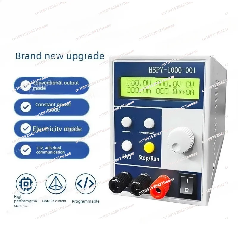 Suitable for -1000-01 programmable communication DC 1000V 0.1A voltage power supply with digital adjustable display
