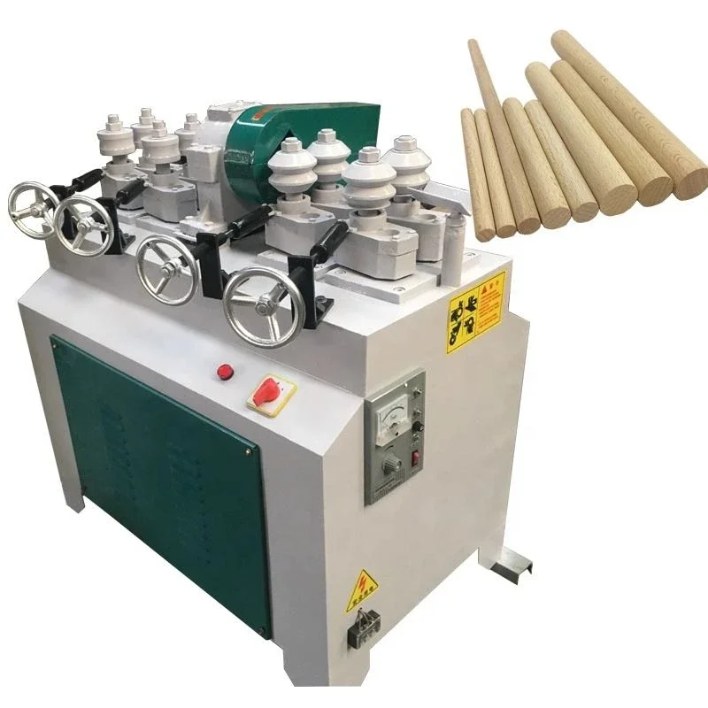 Wood Broom Handle Making Machine to Make Wooden Broom Handles Mop Stick Making Machinery