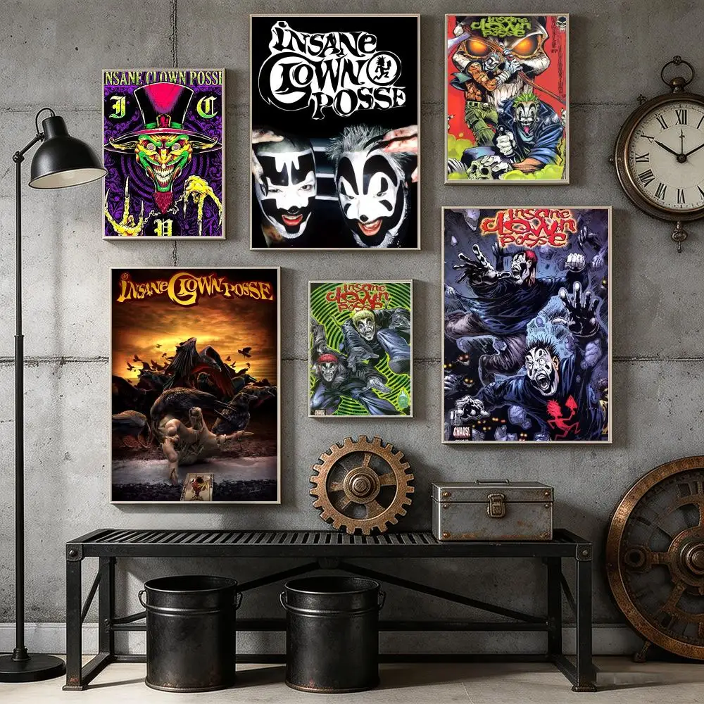 Classic Band I-ICP Painting Calligraphy Canvas Poster Bedroom Living Room bar Hallway House interior Wall Decor