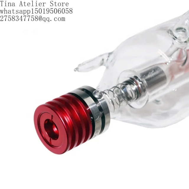 Yongli H1 H2 H4 H6 60W 70W 80W 100W 130W Co2 Glass Tube Hot Sale High Quality Co2 Lase=r Tube for Co2 Lase=r Cutting Machine