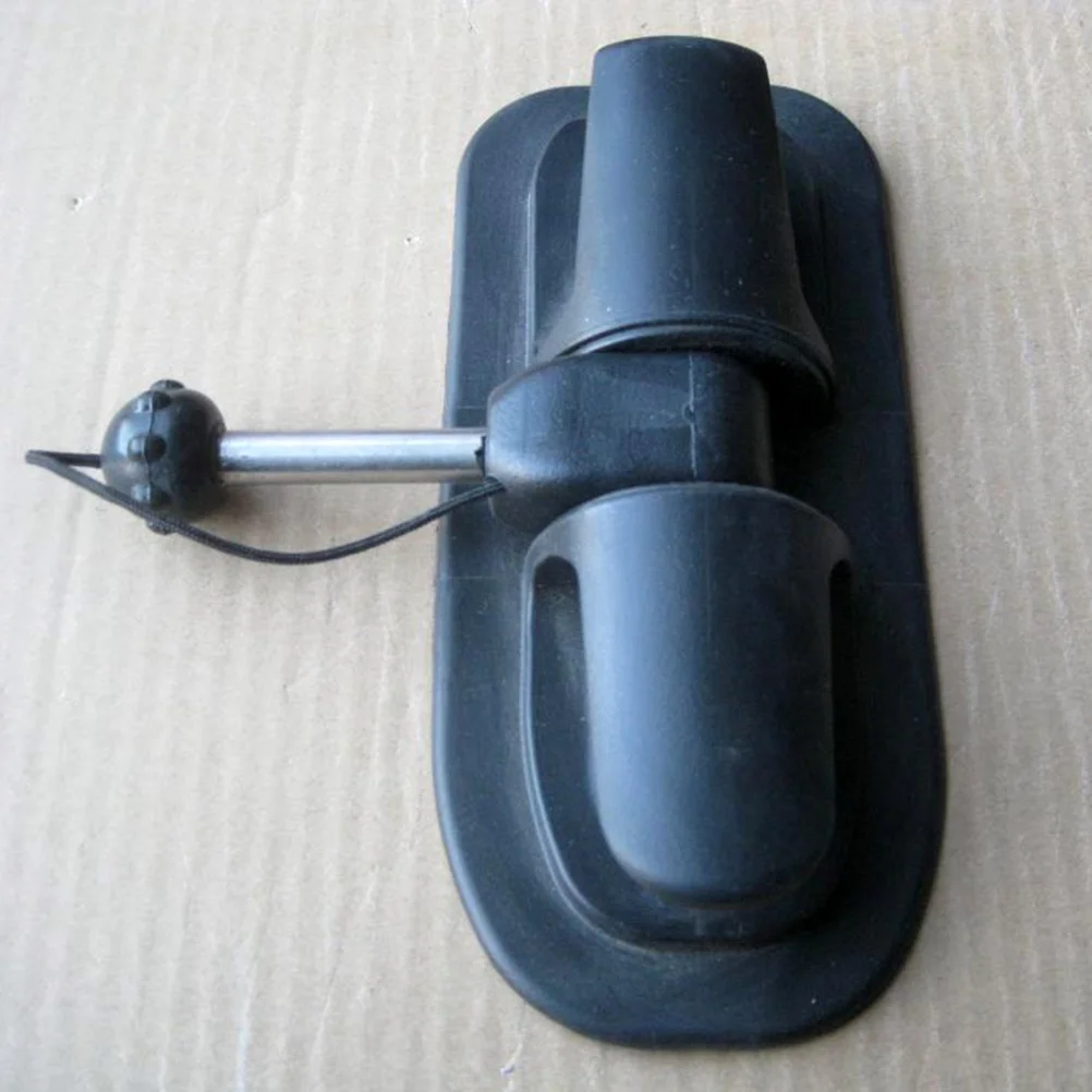 

Kayak Paddle Lock Black Universal Boat Paddle Holder For Inflatable Kayaks Canoes Rafts Dinghies Sup Accessories Anchor Tie Off