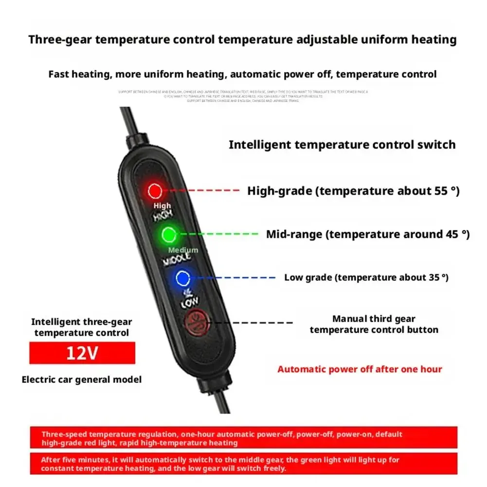 USB heated handle Electric Motorcycle Heated Handlebar Cover Grips Hand Heated Cover Handgrip Heated Rechargeable image 5