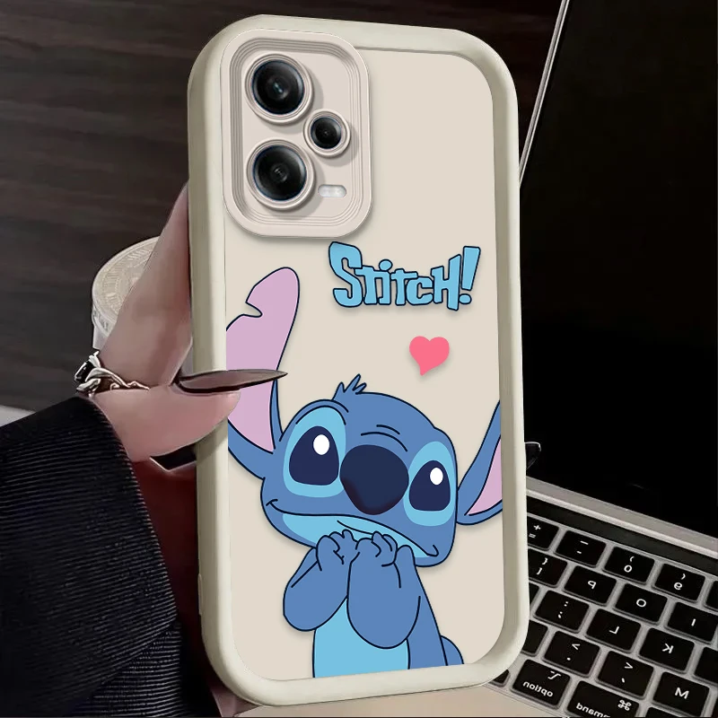 Funda de punto encantadora de moda de Disney para Xiaomi Redmi Note 12 13 14 11 Pro Plus 5G 14S 12S 11S 10S 10 9 Redmi 14C 13C 12C 12 4G