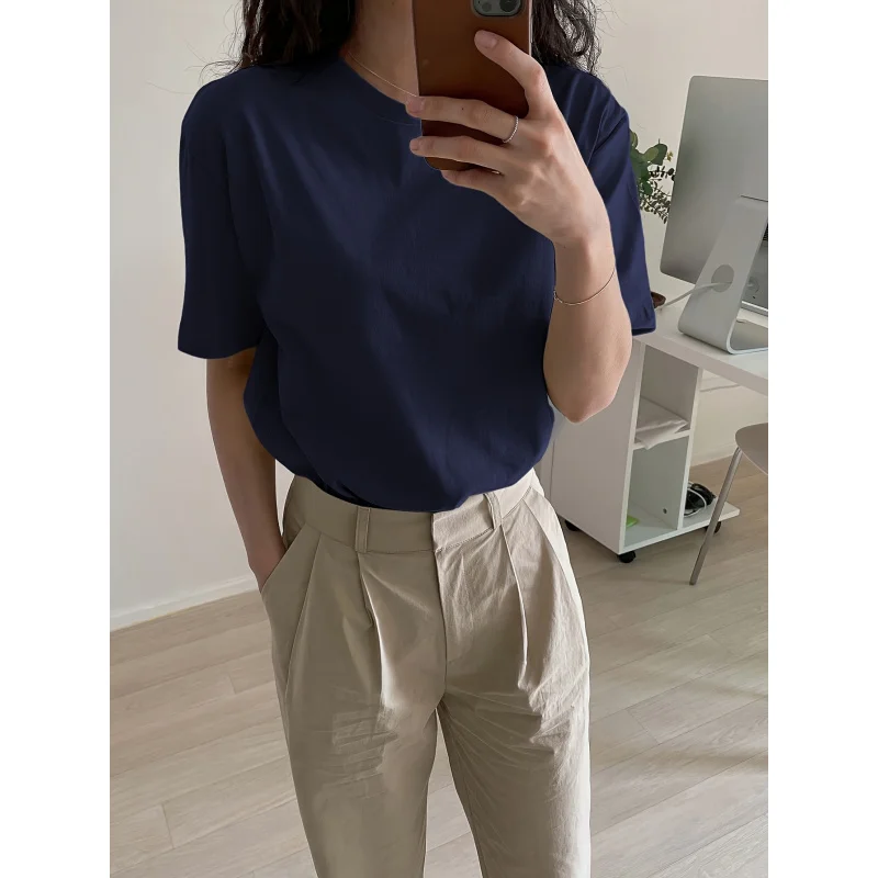Y2K American Retro Casual Short-Sleeved-Shirt 2026 Spring And Summer Slim