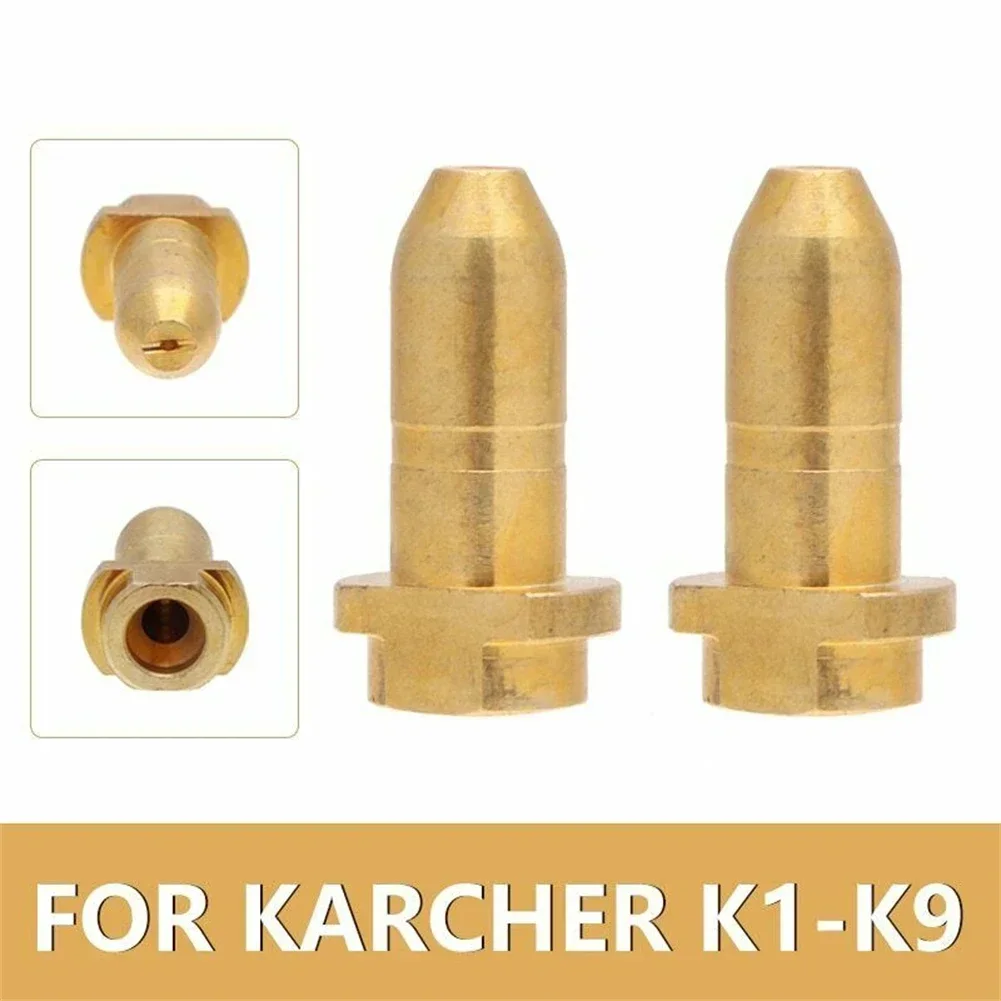 Brass Adapter Nozzle For Karcher K1,K2,K3,K4,K5,K6,K7 K8K9 Spray Lance Spray Nozzle Car Washer Jet Nozzle Water Spray Tip Bullet