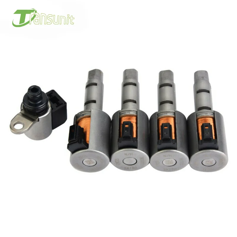 JF015E RE0F11A 5PCS CVT Transmission Valve Body Solenoid For Nissan Note Sentra 12-up