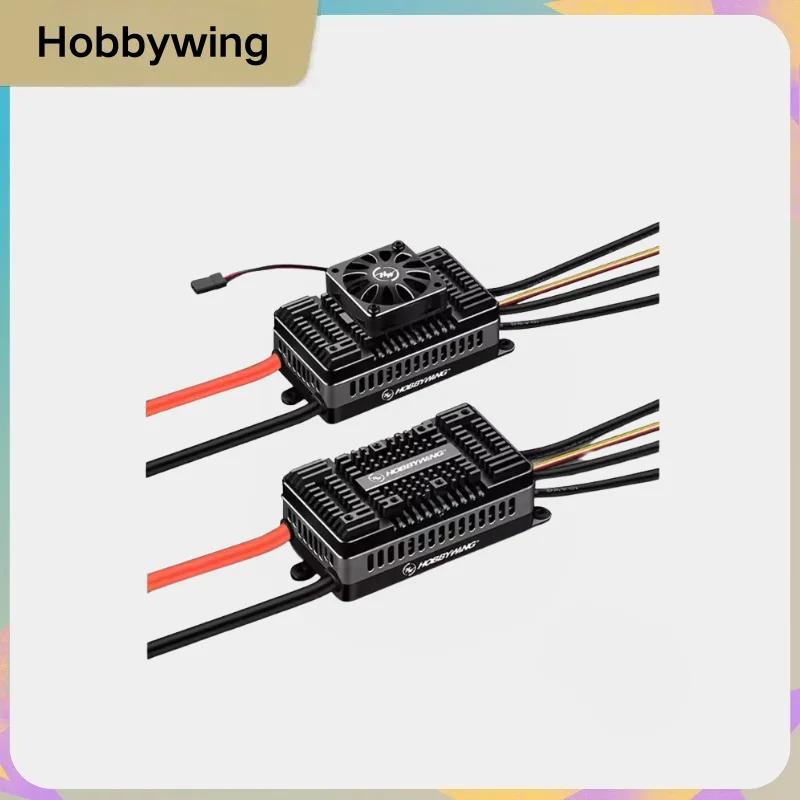 

Hobbywing Platinum V5 260A HV OPTO ESC, 6-14S 400A Peak 32-Bit DEO for 700-800 Helicopter Fixed-Wing, RC Giant Scale