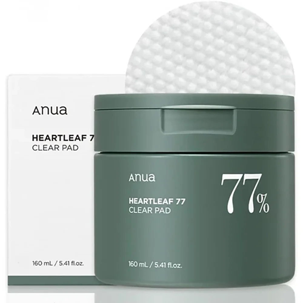 

Anua Heartleaf 77 Toner pad, Moisturizing Pore Care, Heartleaf Extract, Centella Asiatica, Korean Skincare (70 pcs)