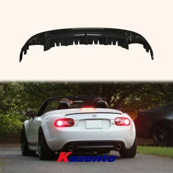 For Mazda Mx5 Roaster Miata Nc 1 2 3 Spt Style Rear Diffuser (Twin Exhaust Exit, For Oem Rear Bumper) Carbon Fiber