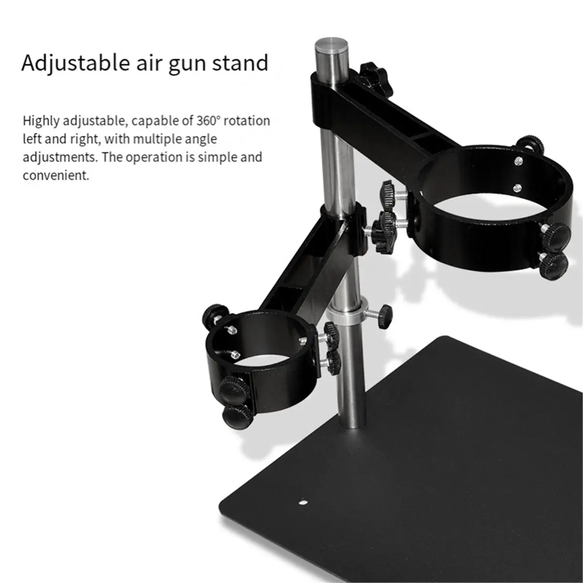 【AT48】 NEW Multi-Function Hot Air Stand Holder for Electronic Repair Welding Platform Detection Digital Motherboards Sturdy