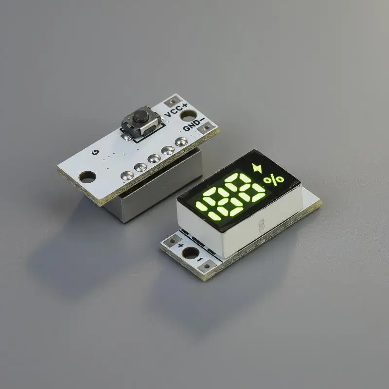 1S 2S 3S4S Lithium Battery Indicator Module Mini LED Percentage Display Battery Meter Mini Power Display Indicator