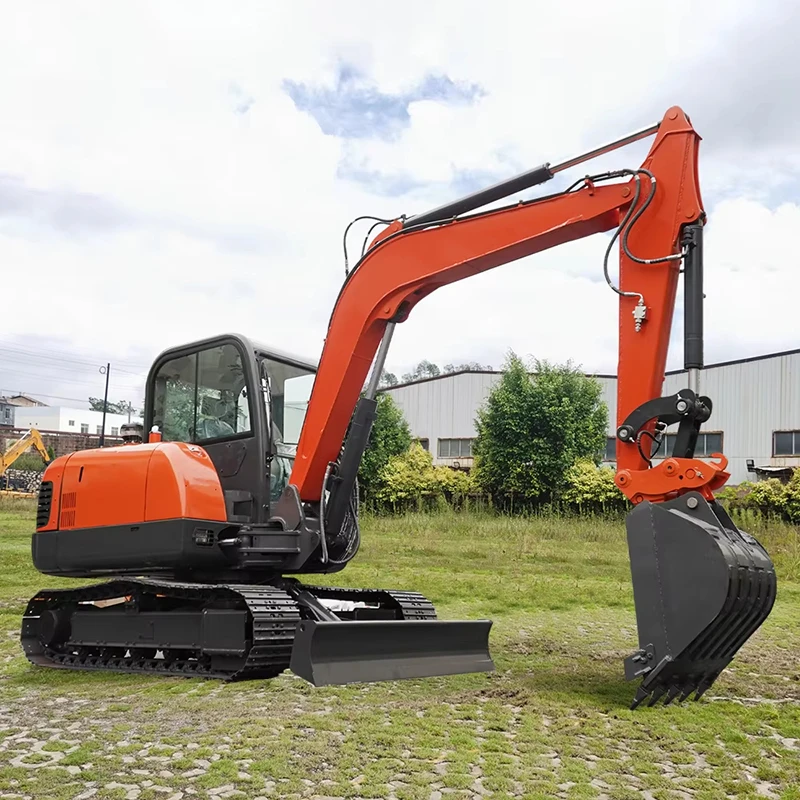 Industrial Hydraulic Digger Reinforced Rock Bucket Heavy Duty Arm Stick Mountain Road Construction Industrial Digging Equipment