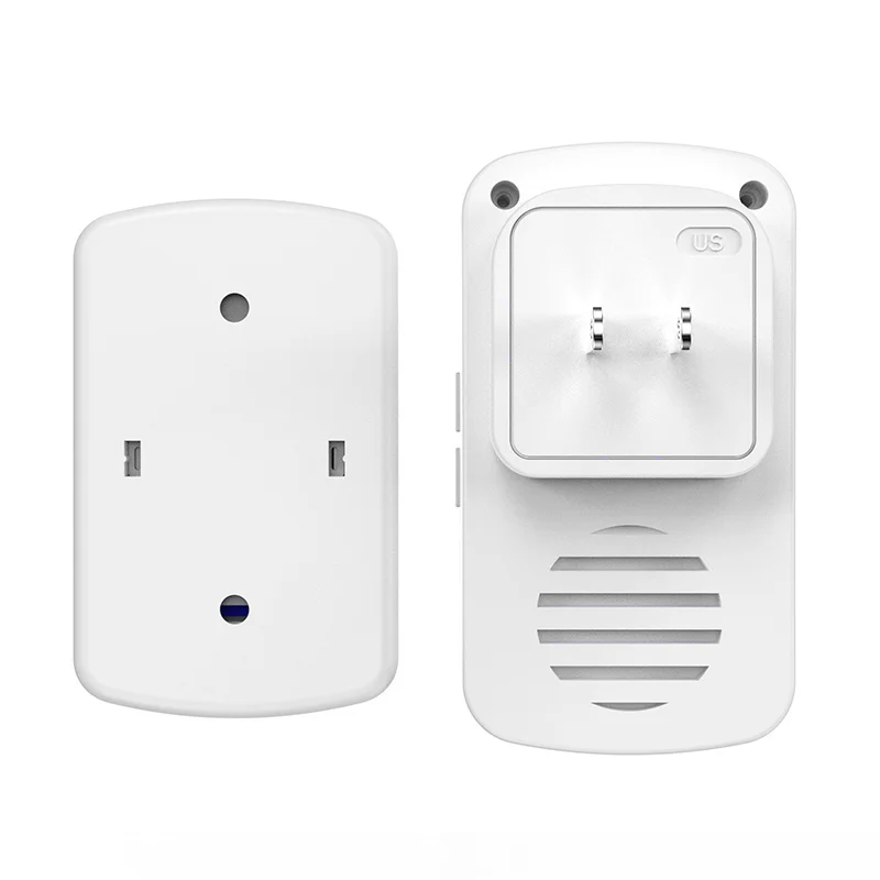 No Battery Long-distance Waterproof Kinetic Energy Wireless Doorbell 38 Ringtones High Volume Self Powered Door Bell