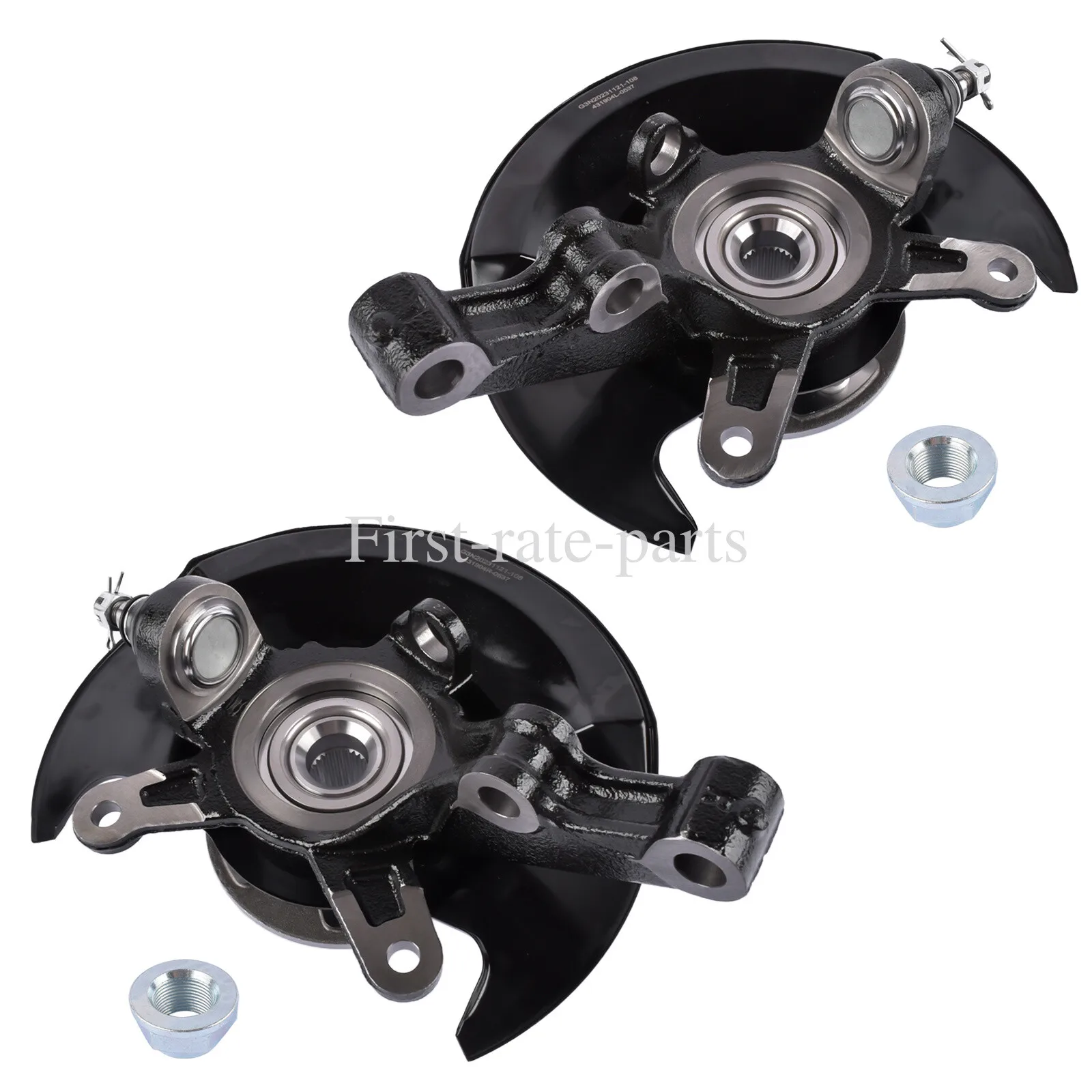 AP03 698494 Front L&R Wheel Hub Bearing Steering Knuckle for Honda Civic 2003-05 1.7L 51210S5AJ30, 45255S01A00, 44600S5DA00 - view 4